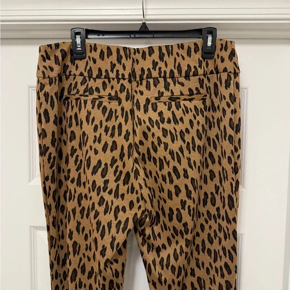 New York & Company Animal Print Pull on Bootcut Pants - Picture 4 of 6